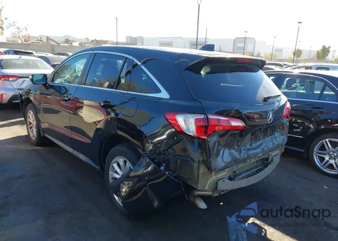 2016 Acura Rdx Technology Acurawatch Plus Packages/Technology Package from USA, damaged, VIN 5J8TB3H58GL016840